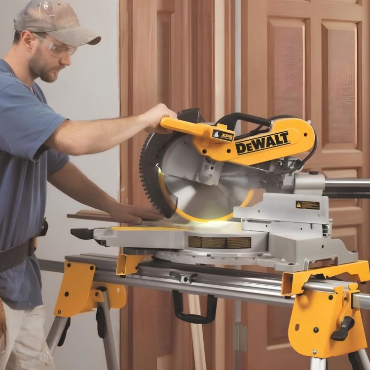 Dewalt Miter Saw Inch Rpm Double Bevel Capacity